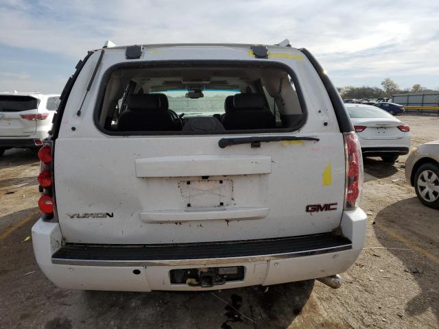 1GKFK63878J249950 - 2008 GMC YUKON DENALI WHITE photo 6