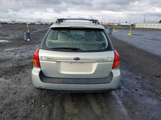 4S4BP61C077328645 - 2007 SUBARU LEGACY OUTBACK 2.5I GOLD photo 6