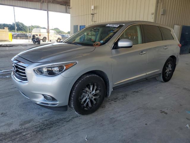 5N1AL0MNXFC511963 - 2015 INFINITI QX60 SILVER photo 1