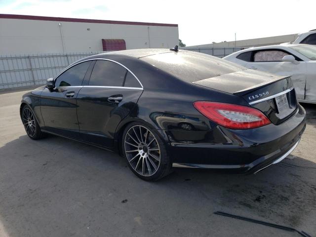 WDDLJ7DB8DA061617 - 2013 MERCEDES-BENZ CLS 550 BLACK photo 2