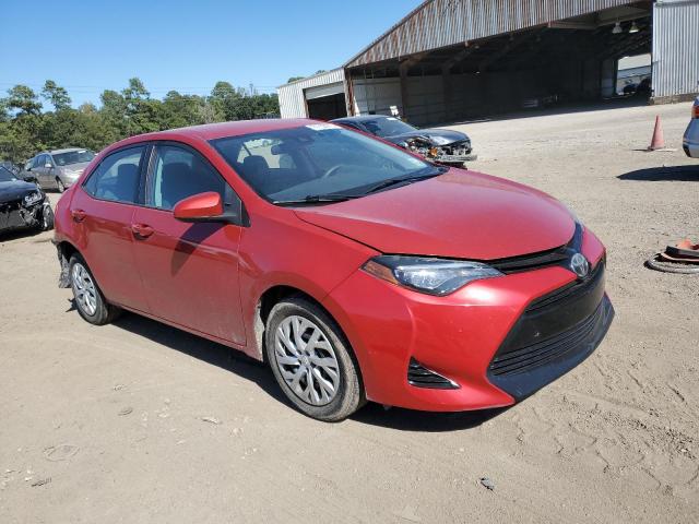 5YFBURHEXHP698331 - 2017 TOYOTA COROLLA L RED photo 4