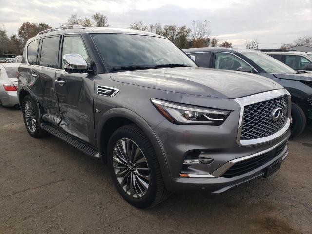 JN8AZ2NE3K9234971 - 2019 INFINITI QX80 LUXE GRAY photo 4