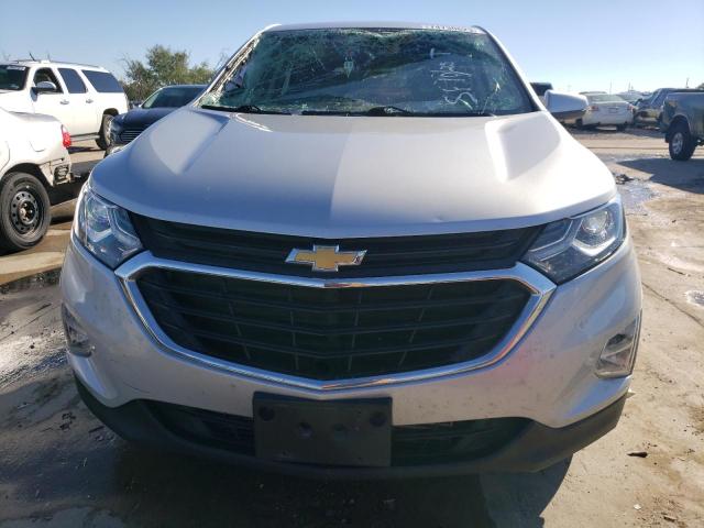 3GNAXKEV3MS167653 - 2021 CHEVROLET EQUINOX LT SILVER photo 5