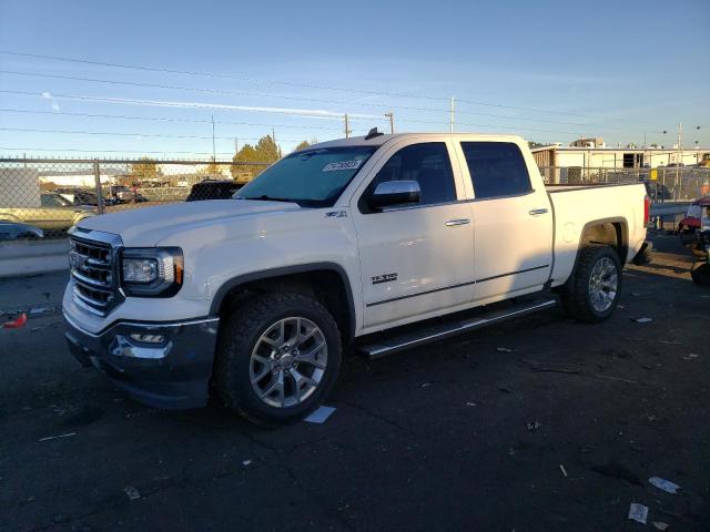 3GTU2NEC6JG193134 - 2018 GMC SIERRA K1500 SLT WHITE photo 1