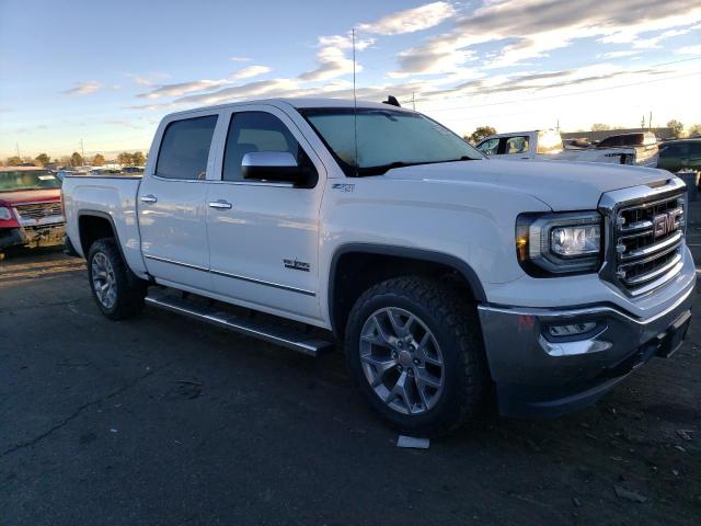 3GTU2NEC6JG193134 - 2018 GMC SIERRA K1500 SLT WHITE photo 4