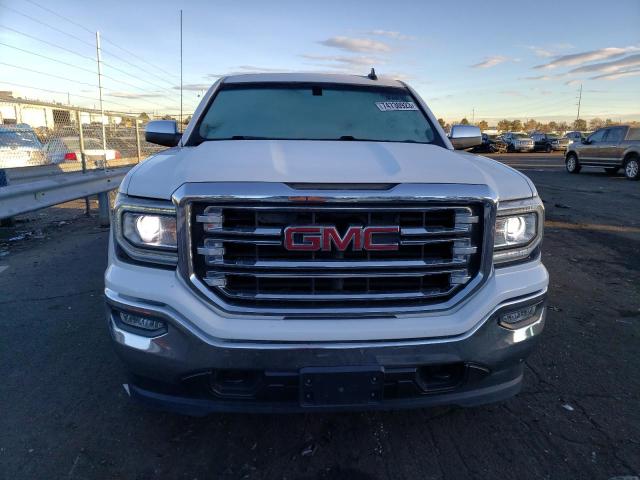 3GTU2NEC6JG193134 - 2018 GMC SIERRA K1500 SLT WHITE photo 5