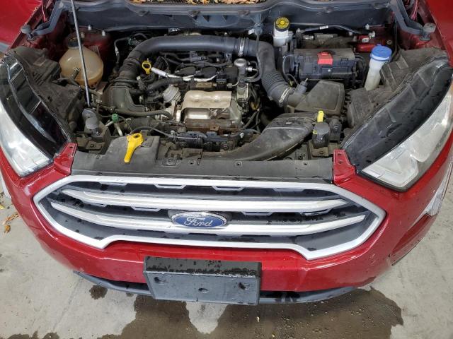 MAJ3P1TE9JC216232 - 2018 FORD ECOSPORT SE RED photo 12