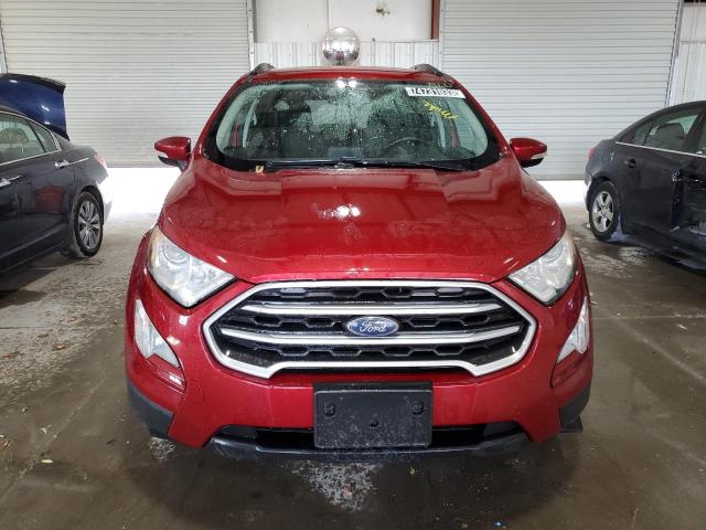 MAJ3P1TE9JC216232 - 2018 FORD ECOSPORT SE RED photo 5