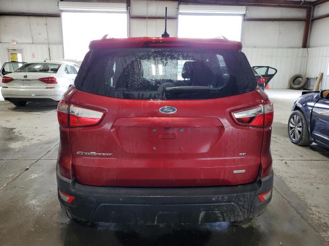 MAJ3P1TE9JC216232 - 2018 FORD ECOSPORT SE RED photo 6