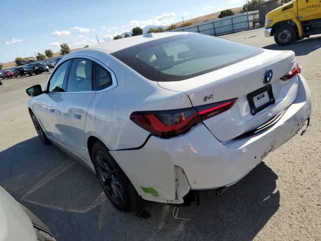 WBY73AW0XPFP10824 - 2023 BMW I4 EDRIVE4 白色 照片 2