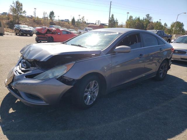 5NPEB4AC1BH015595 - 2011 HYUNDAI SONATA GLS GRAY photo 1