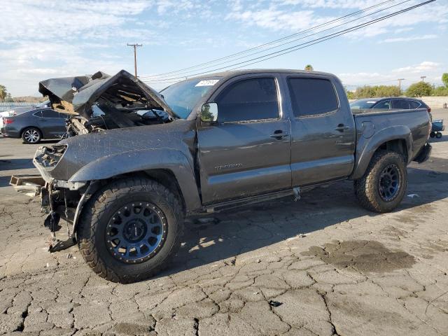 3TMJU4GN3FM192912 - 2015 TOYOTA TACOMA DOUBLE CAB PRERUNNER GRAY photo 1
