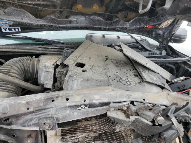 3TMJU4GN3FM192912 - 2015 TOYOTA TACOMA DOUBLE CAB PRERUNNER GRAY photo 11