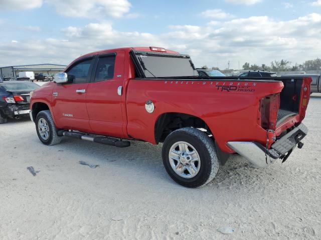 5TFUW5F16EX388492 - 2014 TOYOTA TUNDRA DOUBLE CAB SR/SR5 RED photo 2