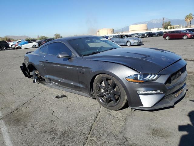 1FA6P8CF4K5176789 - 2019 FORD MUSTANG GT GRAY photo 4