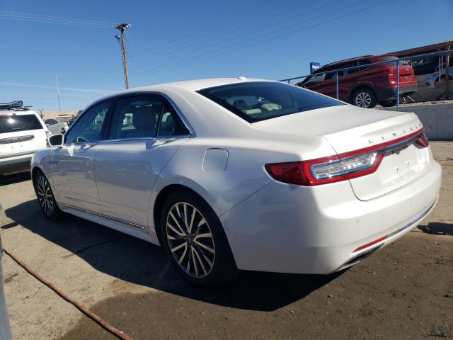 1LN6L9TK3H5628924 - 2017 LINCOLN CONTINENTA SELECT WHITE photo 2