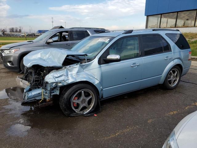 1FMDK03W48GA43850 - 2008 FORD TAURUS X LIMITED BLUE photo 1