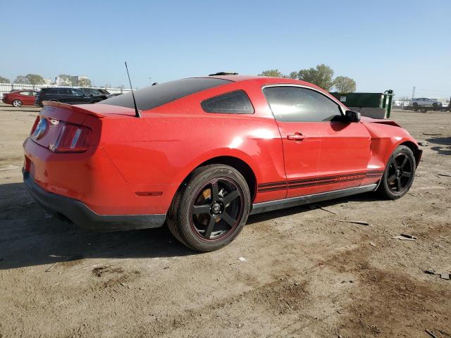 1ZVBP8AM0B5168244 - 2011 FORD MUSTANG ORANGE photo 3