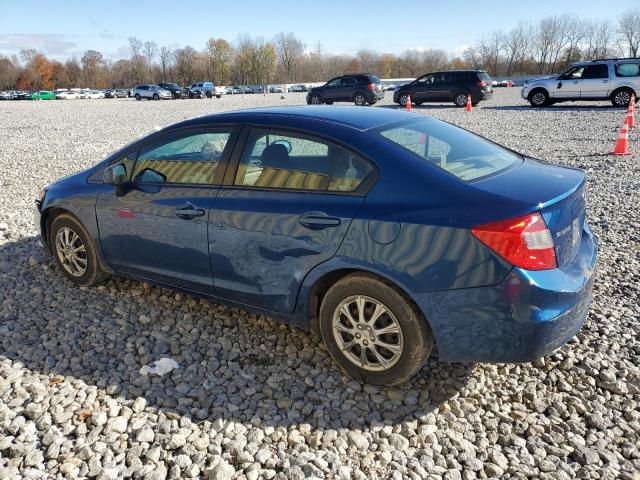 19XFB2F56CE344673 - 2012 HONDA CIVIC LX BLUE photo 2