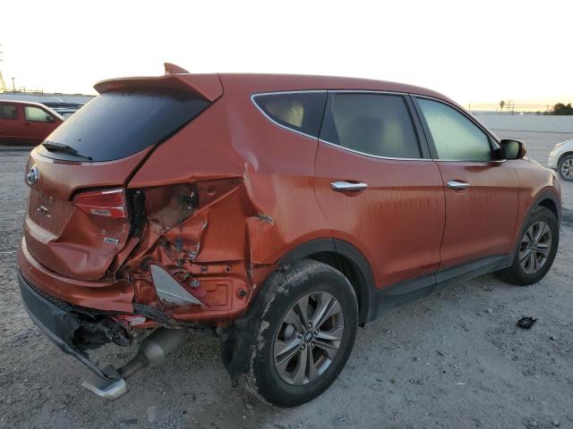 5XYZTDLB6GG327364 - 2016 HYUNDAI SANTA FE S ORANGE photo 3