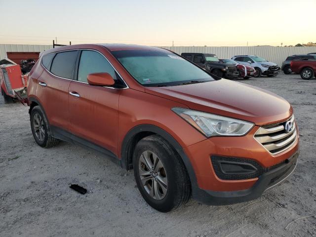 5XYZTDLB6GG327364 - 2016 HYUNDAI SANTA FE S ORANGE photo 4