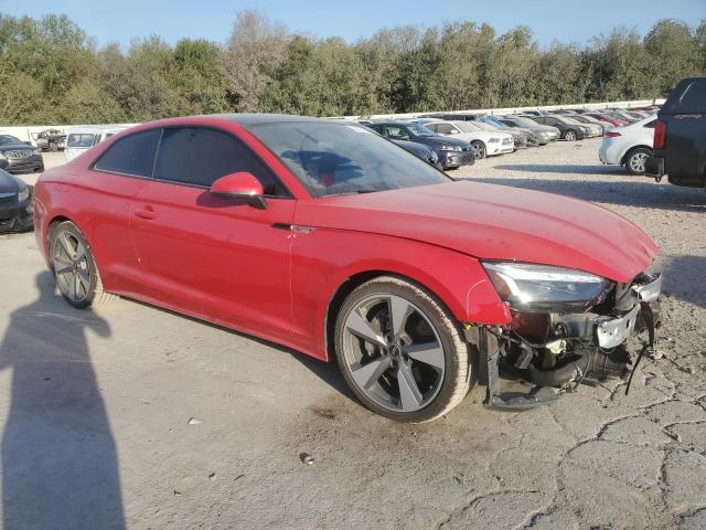 WAUUAAF59MA054305 - 2021 AUDI A5 PRESTIGE 45 RED photo 4