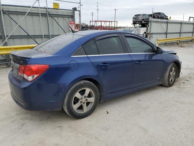 1G1PF5SC6C7197844 - 2012 CHEVROLET CRUZE LT BLUE photo 3