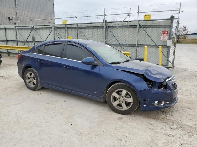 1G1PF5SC6C7197844 - 2012 CHEVROLET CRUZE LT BLUE photo 4