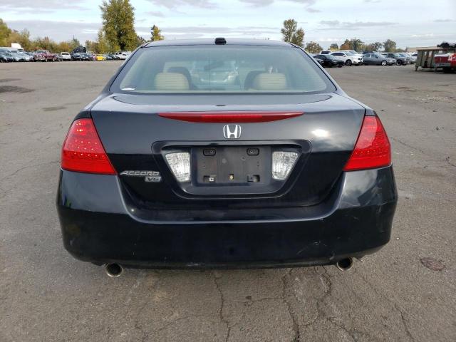 1HGCM66587A040372 - 2007 HONDA ACCORD EX BLACK photo 6