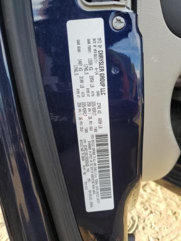 2C4RC1BG1ER365038 - 2014 CHRYSLER TOWN & COU TOURING 蓝色 照片 12