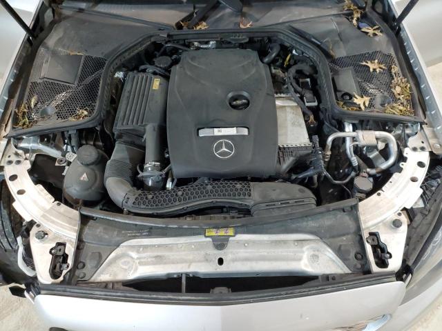 55SWF4JBXGU173731 - 2016 MERCEDES-BENZ C 300 SILVER photo 11