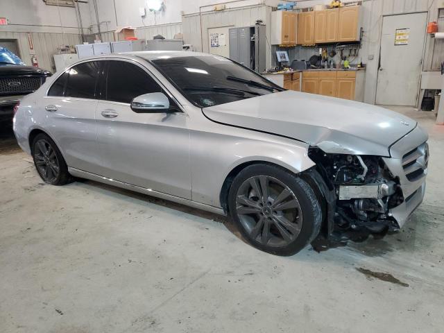 55SWF4JBXGU173731 - 2016 MERCEDES-BENZ C 300 SILVER photo 4