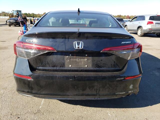 2HGFE2F57NH571435 - 2022 HONDA CIVIC SPORT 黑色 照片 6