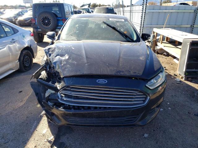 3FA6P0HD2ER224316 - 2014 FORD FUSION SE BLACK photo 5