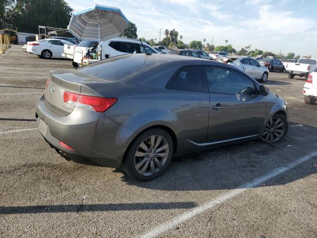 KNAFW6A38D5701380 - 2013 KIA FORTE SX GRAY photo 3