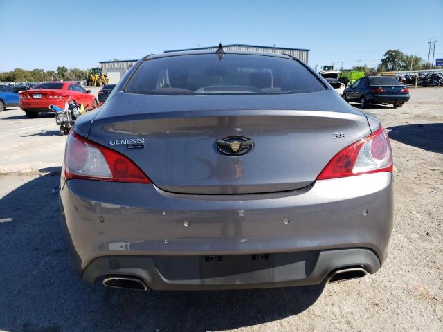 KMHHU6KH1AU027954 - 2010 HYUNDAI GENESIS CO 3.8L GRAY photo 6