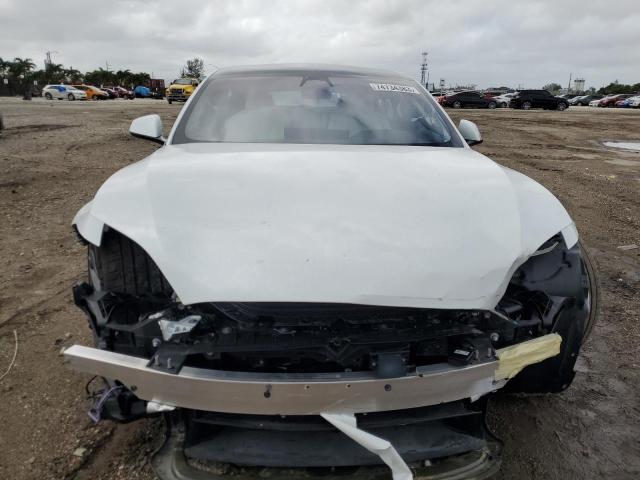5YJSA1E52NF493933 - 2022 TESLA MODEL S Սպիտակ լուսանկար 5