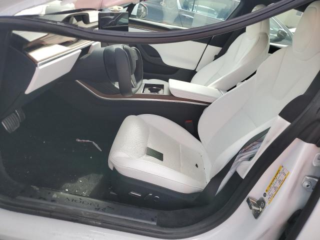 5YJSA1E52NF493933 - 2022 TESLA MODEL S Սպիտակ լուսանկար 7
