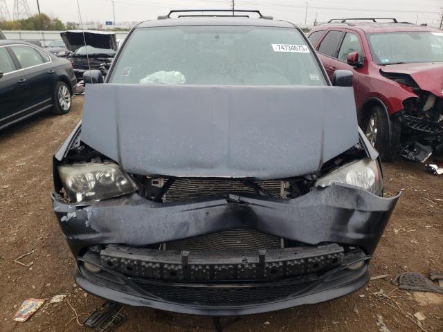 2C4RDGEG4ER163600 - 2014 DODGE GRAND CARA R/T BLUE photo 5