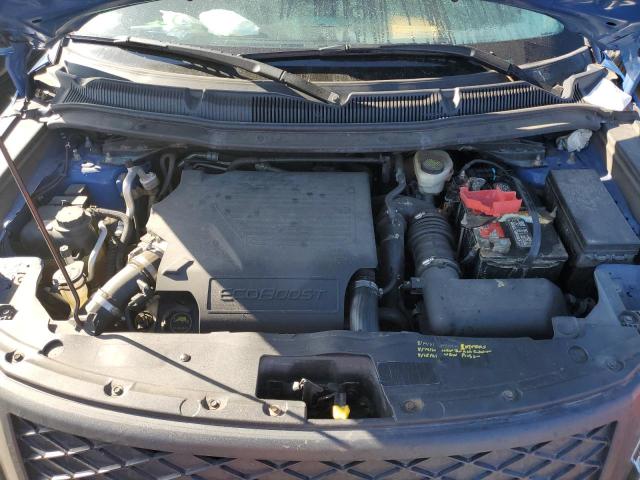 1FM5K8AT1EGC50185 - 2014 FORD EXPLORER POLICE INTERCEPTOR Көк фото 12