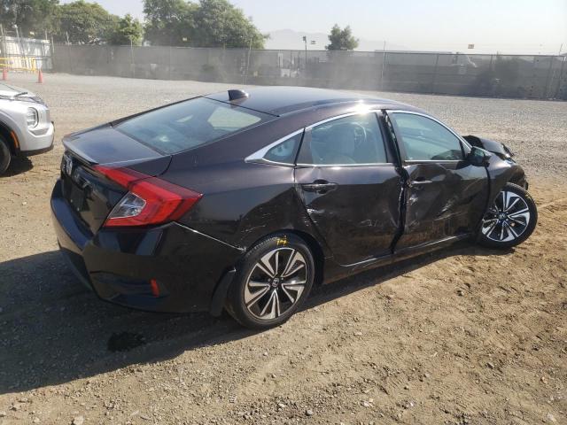 2HGFC1F76HH636698 - 2017 HONDA CIVIC EXL შავი ფოტო 3