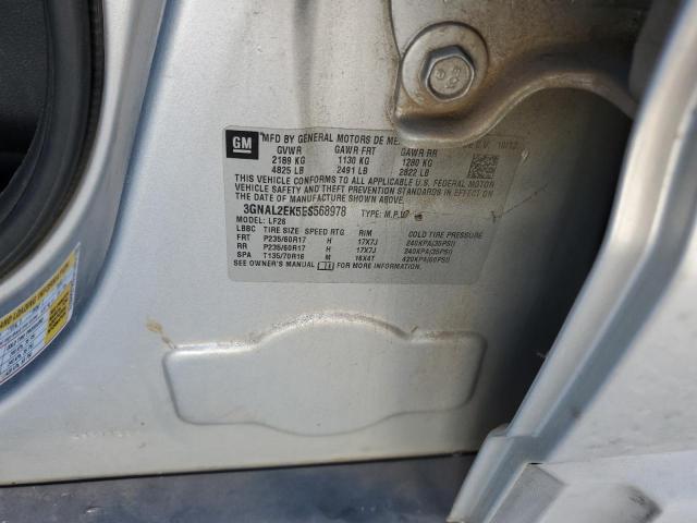 3GNAL2EK5ES568978 - 2014 CHEVROLET CAPTIVA LS 灰色 照片 13