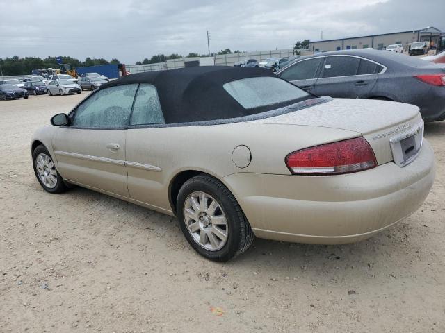 1C3EL65R15N705332 - 2005 CHRYSLER SEBRING LIMITED GOLD photo 2