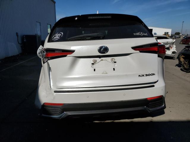 JTJBJRBZ1K2101865 - 2019 LEXUS NX 300H WHITE photo 6