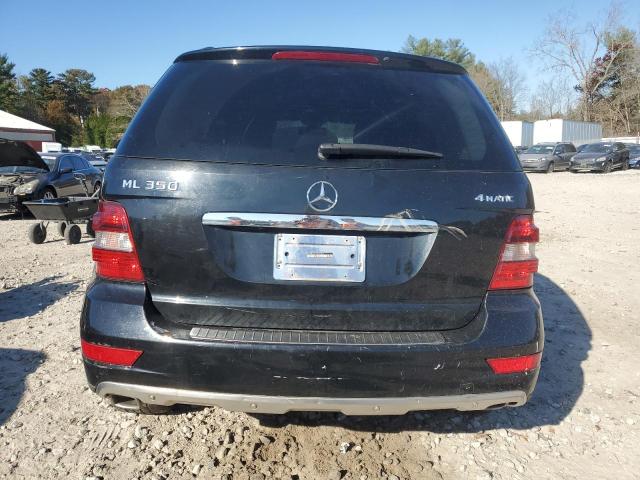 4JGBB8GB7AA575342 - 2010 MERCEDES-BENZ ML 350 4MATIC BLACK photo 6