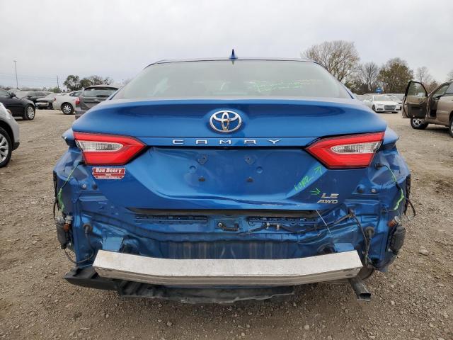 4T1L11BK6LU017294 - 2020 TOYOTA CAMRY SE LE 蓝色 照片 6