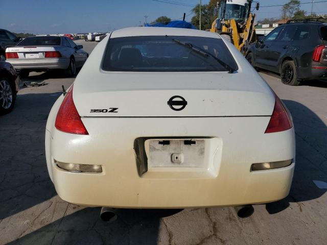 JN1AZ34D84M104374 - 2004 NISSAN 350Z COUPE WHITE photo 6