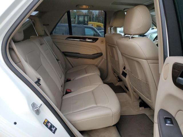 4JGDA5HB4DA239791 - 2013 MERCEDES-BENZ ML 350 4MATIC WHITE photo 10