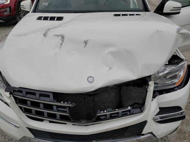 4JGDA5HB4DA239791 - 2013 MERCEDES-BENZ ML 350 4MATIC WHITE photo 11