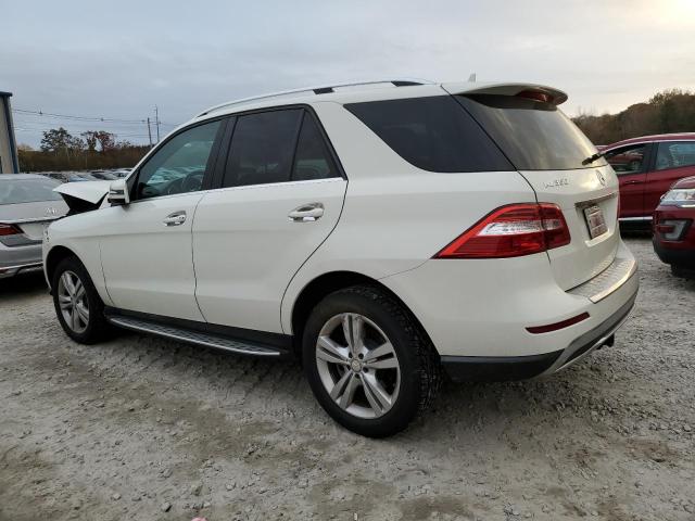 4JGDA5HB4DA239791 - 2013 MERCEDES-BENZ ML 350 4MATIC WHITE photo 2